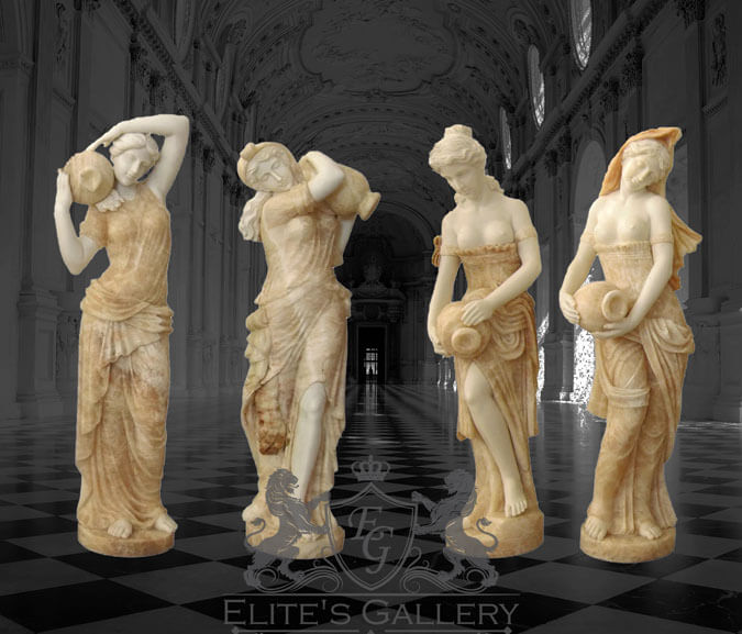 Four Graces Statues