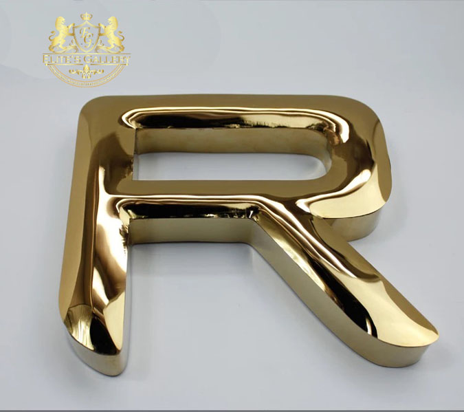 Polished Gold Stainless Steel 2